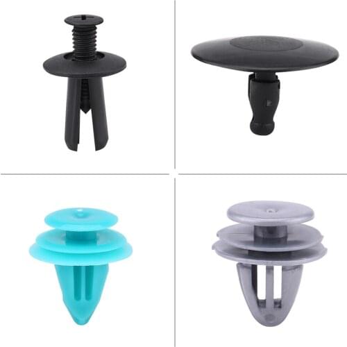 High Quality Universal 730pcs 17 Different Sizes Assorted Car Body Push Pin Rivet Trim Bumper Fixed Clamp Push Type Retainers