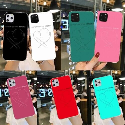 YJZFDYRM MAP OF THE SOUL PERSONA Luxury Phone Case for iPhone 11 pro XS MAX 8 7 6 6S Plus X 5S SE 2020 XR cover