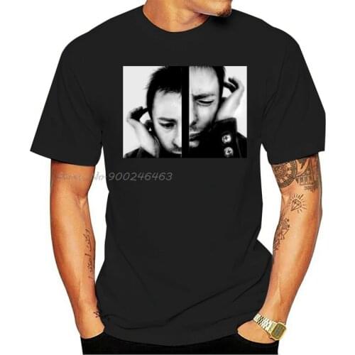 Radiohead Thom Yorke Women T-Shirt Men Cotton Tees Tops Anime Harajuku Streetwear