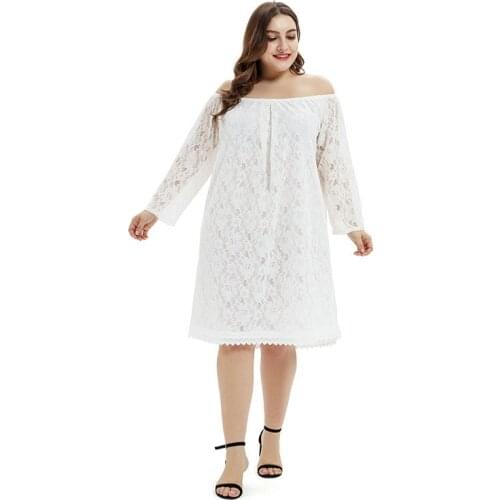 Summer dress women Bust 154cm plus size 6XL-9XL casual dress women white black colors