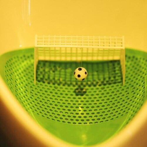 1PC Football Soccer Shooting Mat Bathroom Accessories Hotel For Toilet Deodorising Urinal Mat Style Screens Home Goal P3H4