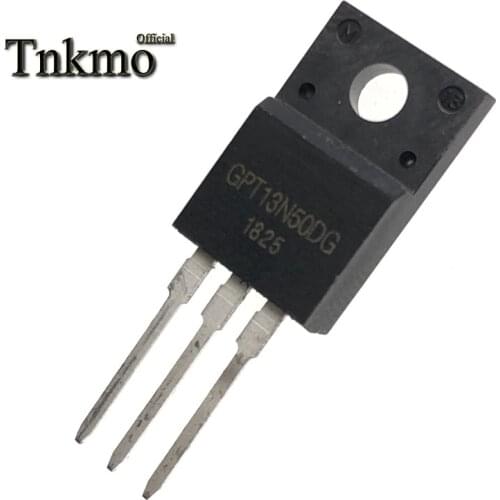 10PCS GPT13N50DG TO-220F GPT13N50D TO220F GPT13N50 13N50DG 13N50 N-channel FET 13A 500V New and original