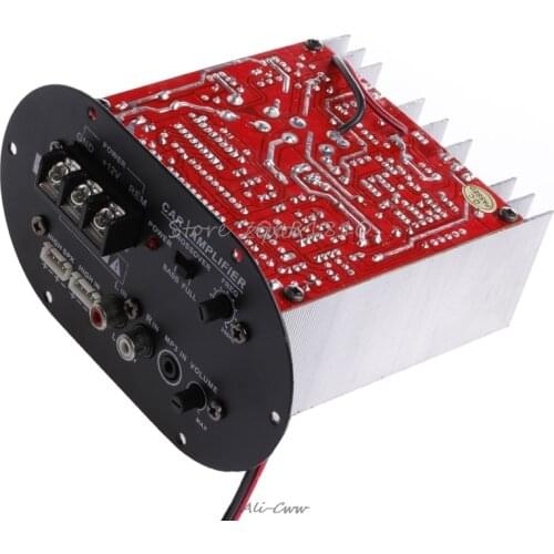 120W 8-12" Core Tube 12V Car Tritone /Pure Bass Amplifier Board 1Pc