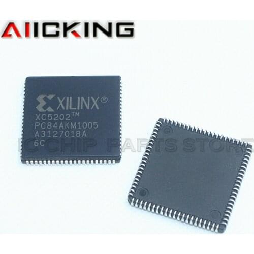 2/PCS XC5202-6PC84C XC5202-6PCG84C PLCC84 IC CHIP NEW