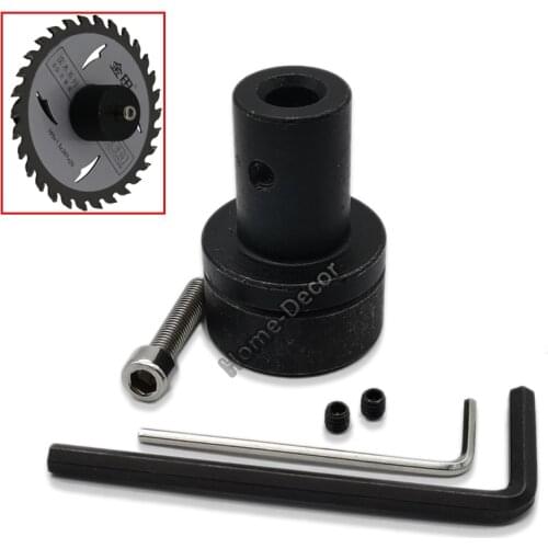Cutting and polishing accessories for 8MM Coupler Shaft Saw Blade Coupling Joint Connector Saw Chuck Adapter for 20mm Saw Hole