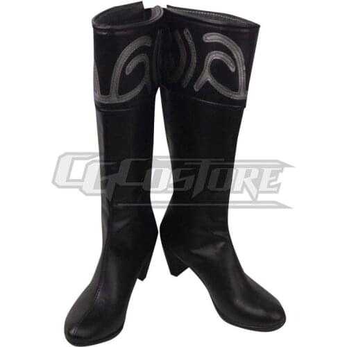 Anime Cosplay Shoes Arknights Lappland Costume Hand-made Leather Christmas Free ship COSX-1296