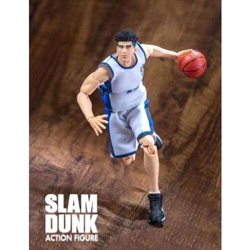 GREAT TOYS Dasin Ryonan Kicchou Fukuda pvc action figure SLAM DUNK GT model toy brinquedos NO.13