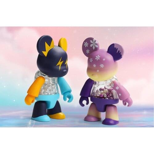 Bearbricklys Action Figure pvc tide toy gifts Mysterious surprise toy box