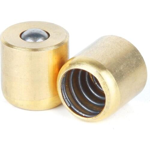 5pcs Brass Press Fit Ball Oil Cup Push Button Oiler Gas Engine Motor Machine Tool Fittings