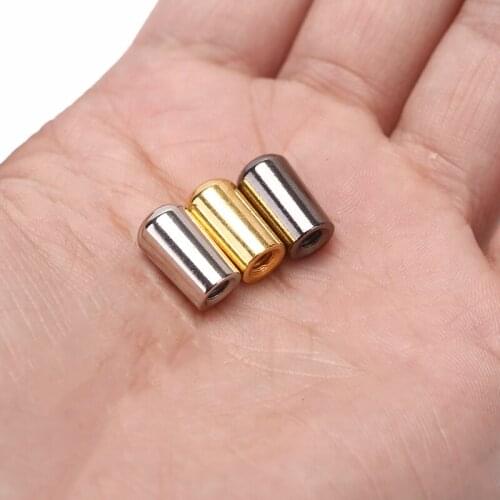 Internal Thread 3.5mm/4mm Brass Electric Guitar Toggle Switches Knobs Tip Cap Button