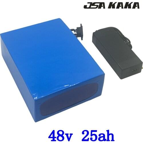 48V 1000W 1500W 2000W lithium battery 48V 25AH electric bike battery 48v 20ah 22ah 25ah ebike battery with 50A BMS+5A charger