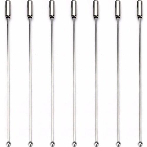 20pcs/lot 90mm Length Copper Hat Brooch Pins Diy With Stopper Safety Pins Metal Brooch Lapel Pins For DIY Jewelry Marking