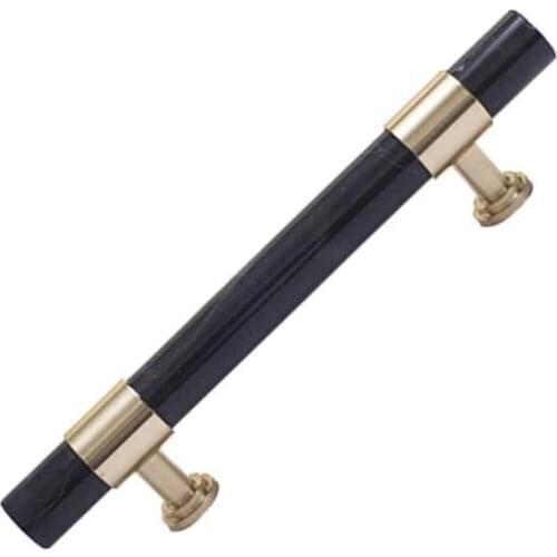 Marble Cabinet Handle, Smooth Handle Pull for Kitchen Cupboard Dresser Drawers Doors