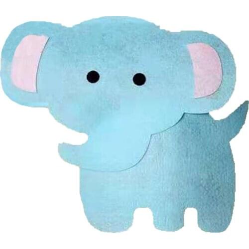2021 New Baby Elephant Wall Sticker cutter Cutting Die Mold Diy Scrapbook Decoration Wooden Knife Mould Suitable For Fustelle