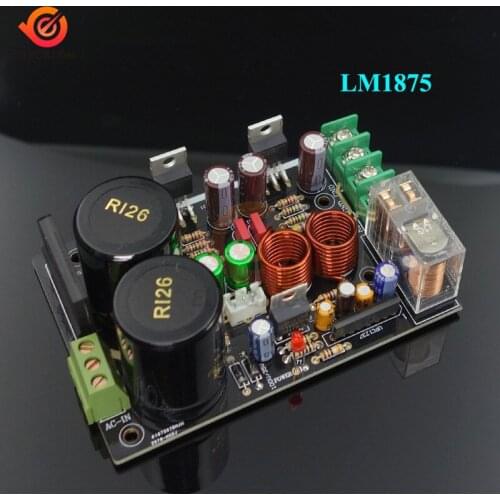 LM1875 Audio Amplifier Board Stereo Amplificador Gaincard GC Version LM1875 Low Distortion AMP Board Diy Kits