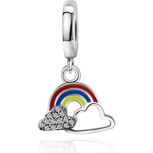 2020 New Arrival 100% 925 Sterling Silver Herald Of Spring Bird Cage Pendant Charm fit Women Bracelet DIY Jewelry Gift 2021-2040