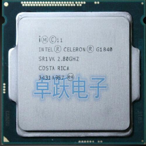 Intel Celeron Processor G1840 g1840 (2M Cache, 2.80 GHz) LGA1150 Dual-Core properly Desktop Processor free shipping