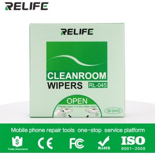 50Pcs/Bag High-quality Antistatic dust-free cloth Wiping cloth on mobile phone screen Cleaning main board Industrial wipes