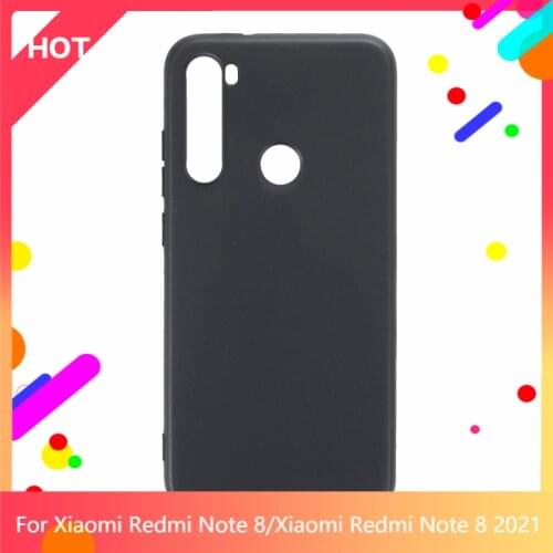 Redmi Note 8 Case Matte Soft Silicone TPU Back Cover For Xiaomi Redmi Note 8 2021 Phone Case Slim shockproof