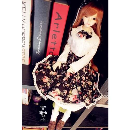 1/6 1/4 1/3 scale BJD dress+skirt+socks for BJD/SD clothing doll accessories,Not included doll,shoes,wig,and accessories 18D1634