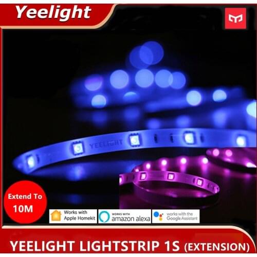 Xiaomi Yeelight RGB Intelligent light band Smart home Phone App wifi light strip Colorful lamb LED 2M 16 Million 60 Led 2018