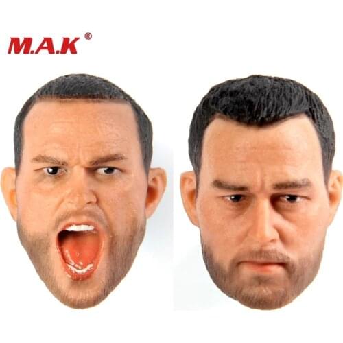1:12 Mens Head Sculpture Robert De Niro Head Sculpt Carving For 6" Male Action Figure Body Soldier Toy in stock