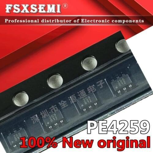 10pcs 100% New PE4259 259 SOT-363 RF Switch IC
