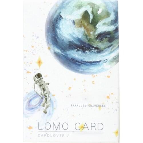 28 pcs/set Creative Cosmic pattern Postcard Mini Greeting Card Postcard Star sky Birthday Gift Card Set Message Card for friends