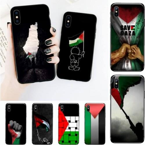 Free palestine flag Phone Case for iPhone 11 12 mini pro XS MAX 8 7 6 6S Plus X 5S SE 2020 XR