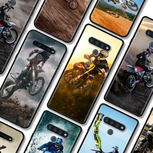 Motocross dirt bikes Phone case For samsung Galaxy S21 S20 Ultra FE S10 S9 Plus caso tpu Fundas coque soft Bumper