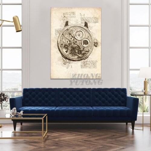 HD printing module modern picture canvas painting interior design drawing wall art poster home wall decoration