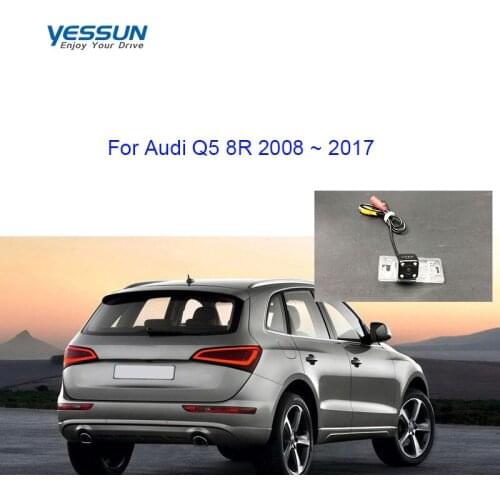 Auto rear camera For Audi Q5 8R 2008 2009 2010 2012 2013 2014 2015 2016 2017dynamic rear view camera/1280*720P HD reverse camera