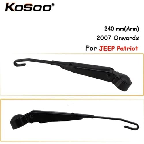 KOSOO Auto Rear Car Wiper Blade For JEEP Patriot,240mm 2007 Onwards Rear Windshield Wiper Blades Arm,Car Accessories Styling