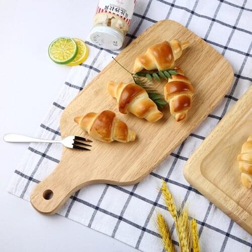 Kitchen Bakeware Pizza Tools Natural wood home Steak Sushi Plate Fruit Bread Tray Pizza stones