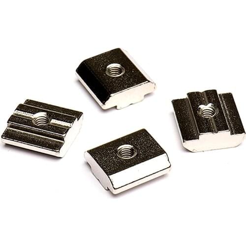 TBlock square bolts nut furniture screws M3 M4 M5 M6 M8 Slot Sliding hammer nut for 2020 3030 4040 Aluminum profile fasten nuts