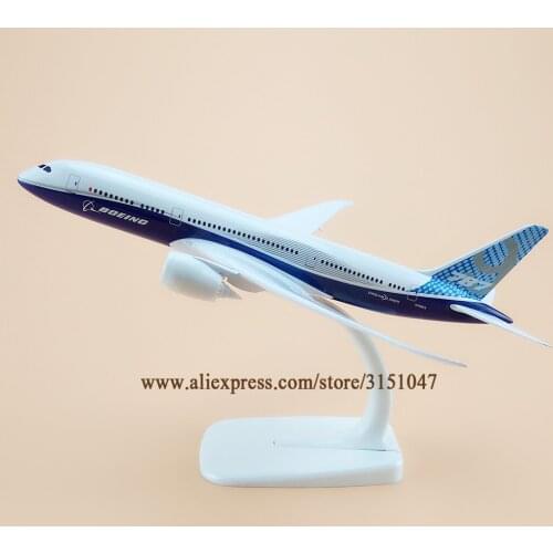 20cm Air Prototype Boeing 787 B787-9 Airways Airlines Metal Alloy Airplane Model Plane Diecast Aircraft