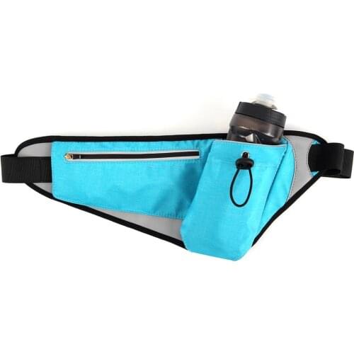 New outdoor sports waist bags double-layer marathon kettle pockets waterproof mobile phone backpack