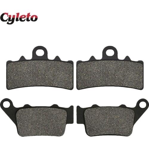 Cyleto Motorcycle Front and Rear Brake Pads for KTM Duke 125 200 250 390 4T RC125 RC200 RC250 C390 RC 125 200 250 390 2011-2018