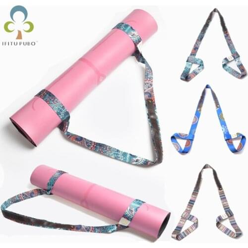 Yoga Mat Strap Belt Adjustable Sports Sling Shoulder Carry Strap Belt Exercise Stretch Fitness Elastic Yoga Belt GYH