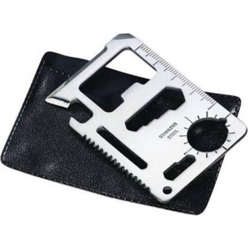 Modern Practical Steel Emergency Card Survival Kit design product