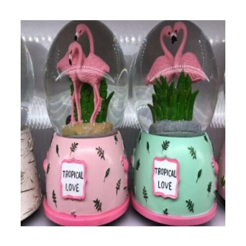 Luminous Musical Inkjet Snow Globe Mh-74