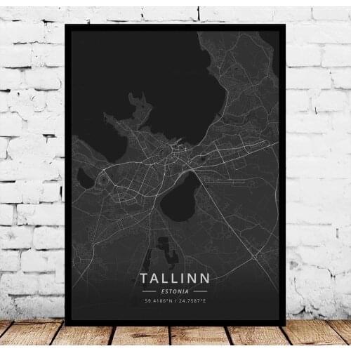 Tallinn Estonia Poster