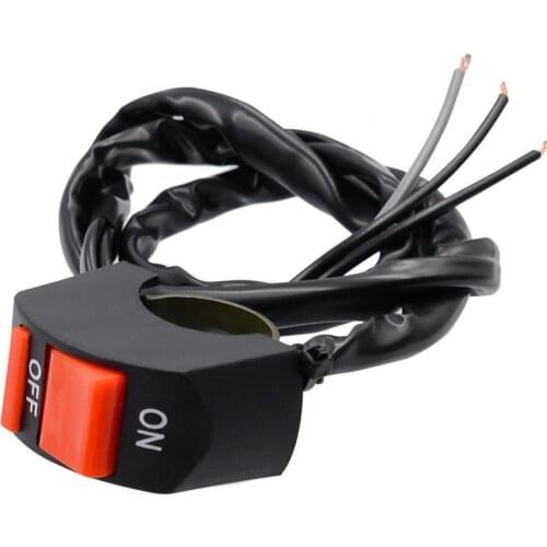 Universal Motorcycle Handlebar Headlight Fog Light On Off Switch Accessories Switches
