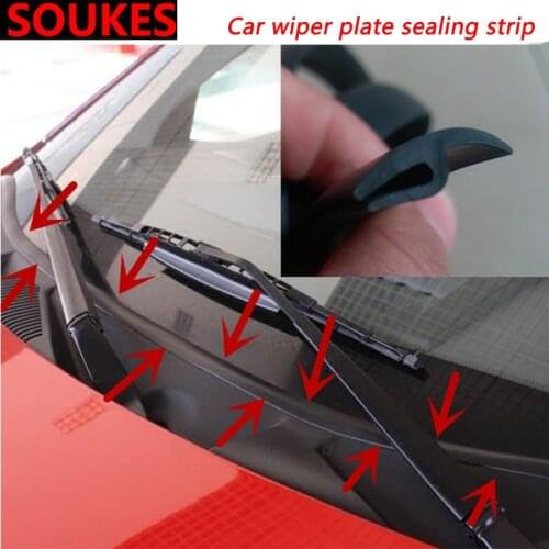 1.7M Car Wiper Panel Moulding Dashboard Sealing Strip For Bmw E46 E90 E60 E39 E36 F30 Lada Granta Chevrolet Cruze Lacetti Lexus
