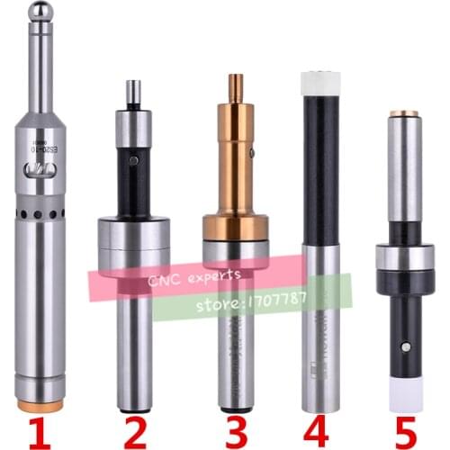 High Quality Mechanical Edge Finder Antimagnetic Ceramic Edge Finder Touch Point Sensor Optical Finder Quickly Locate Work Edges