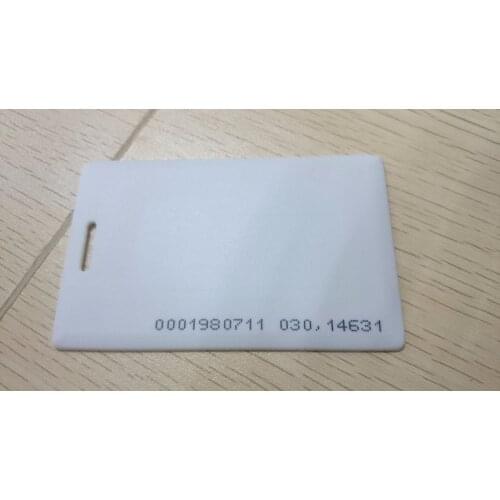 Yongkaida 2pcs sample 125Khz EM4100/TK4100 1.8mm thick rfid proximity ID Smart card Long distance range ID card