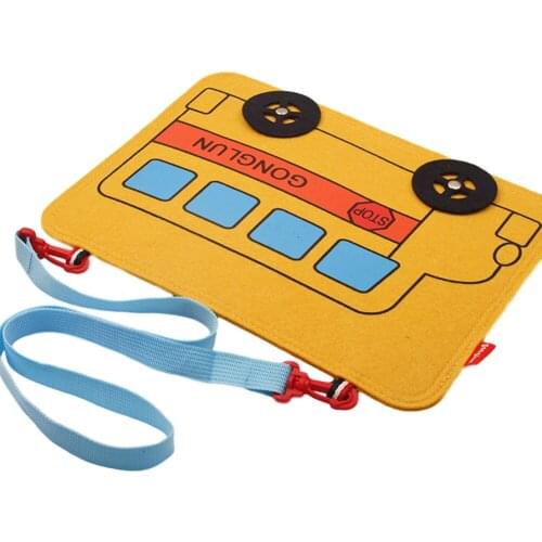 Busy Bag Montessori Toys Activity Board Early Educational Learning Toys For Children Toddlers