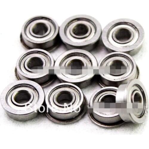 10pcs Shielded Model Flange Bearing 3 x 7 x 3mm F683ZZ 3x7x3mm
