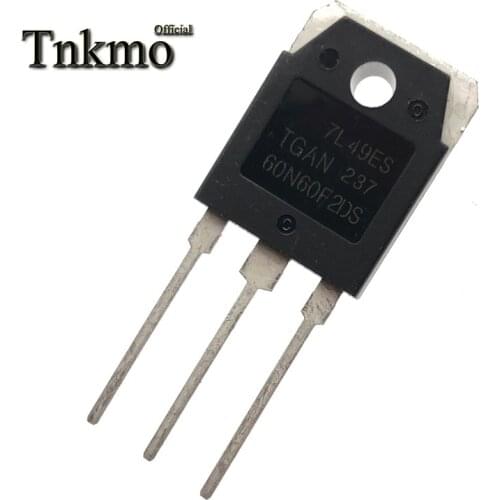 10PCS TGAN60N60FD 60N60FD TO-3P TGAN60N60F2DS 60N60F2DS TO3P 60A 600V Power IGBT free delivery