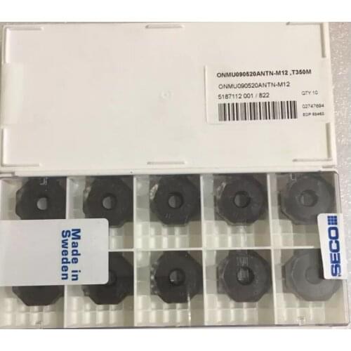 10PCS CARBIDE INSERT ONMU090520ANTN-M12,T350M